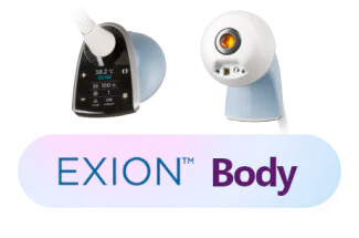 Skin rejuvenation with Exion Body treatments